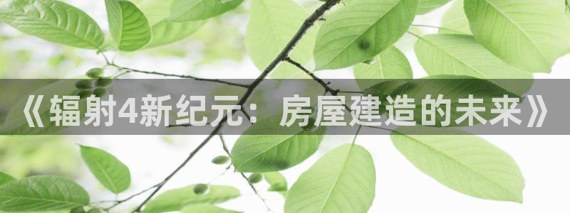 富联娱乐地址查询电话：《辐射4新纪元：房屋建造的未来》