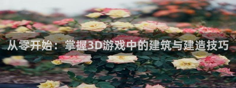 富联娱乐首页官网：从零开始：掌握3D游戏中的建筑与建造技巧