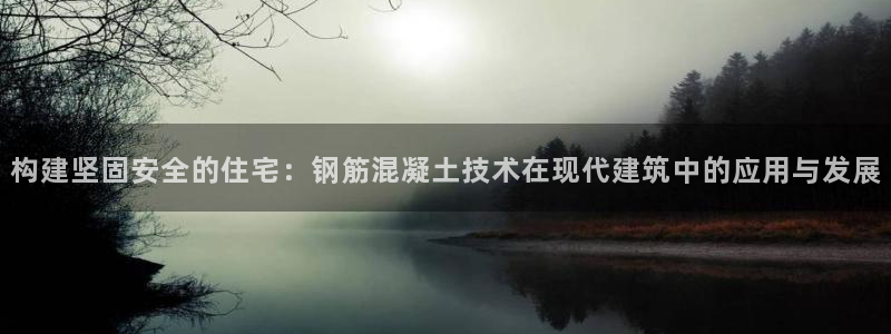 富联娱乐总裁简介：构建坚固安全的住宅：钢筋混凝土技术在现代建筑中的应用与发展