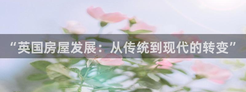富联娱乐在线注册链接是什么：“英国房屋发展：从传统到现代的转变”