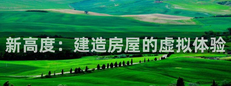 富联2娱乐招熵：新高度：建造房屋的虚拟体验